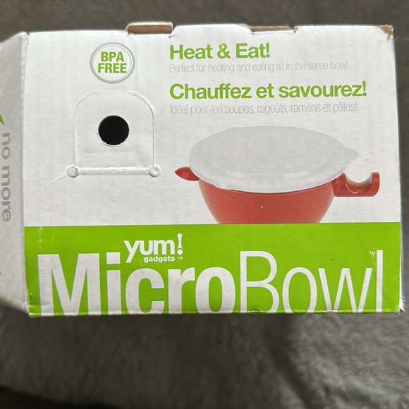 Heat and Eat great for soups stews Ramen and pastas Yum micro bowl set - Picture 4 of 4